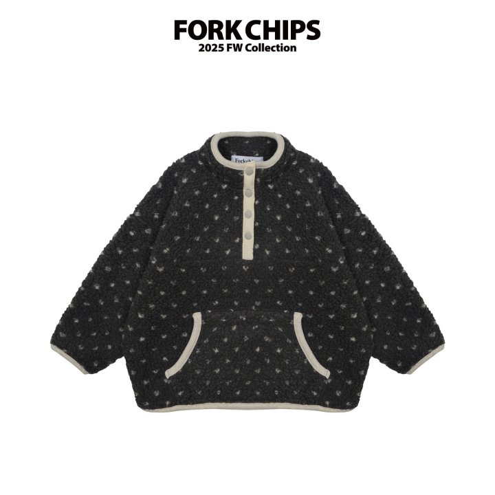 Fork Chips - Korean Children Fashion - #minifashionista - Grow Fleece Anorak - 2