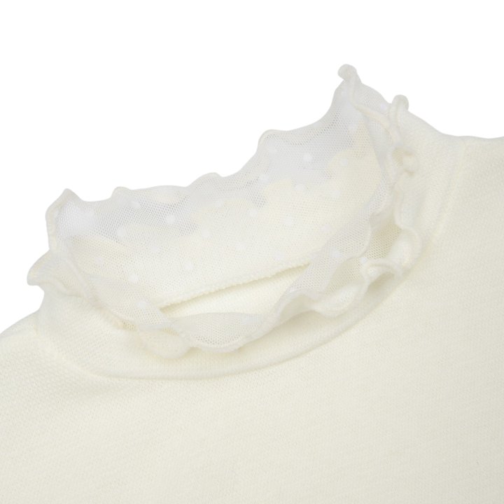 Fork Chips - Korean Children Fashion - #magicofchildhood - Snow Turtleneck Tee - 4