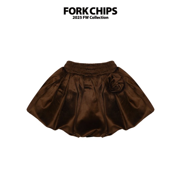 Fork Chips - Korean Children Fashion - #prettylittlegirls - Rosie Balloon Skirt