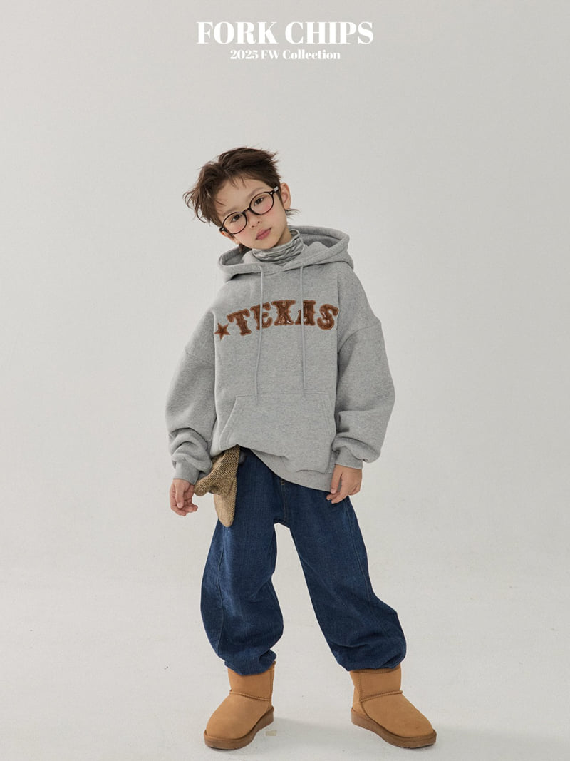 Fork Chips - Korean Children Fashion - #prettylittlegirls - Eco Denim Pants - 8