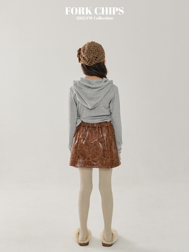 Fork Chips - Korean Children Fashion - #stylishchildhood - Jessie Twist Hoodie - 12