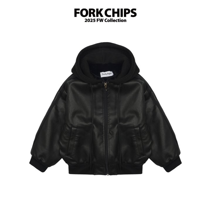 Fork Chips - Korean Children Fashion - #todddlerfashion - Hug Jacket - 2
