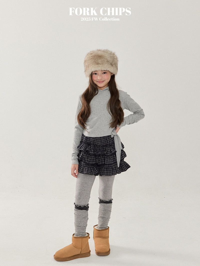 Fork Chips - Korean Children Fashion - #toddlerclothing - Jessie Twist Hoodie - 11
