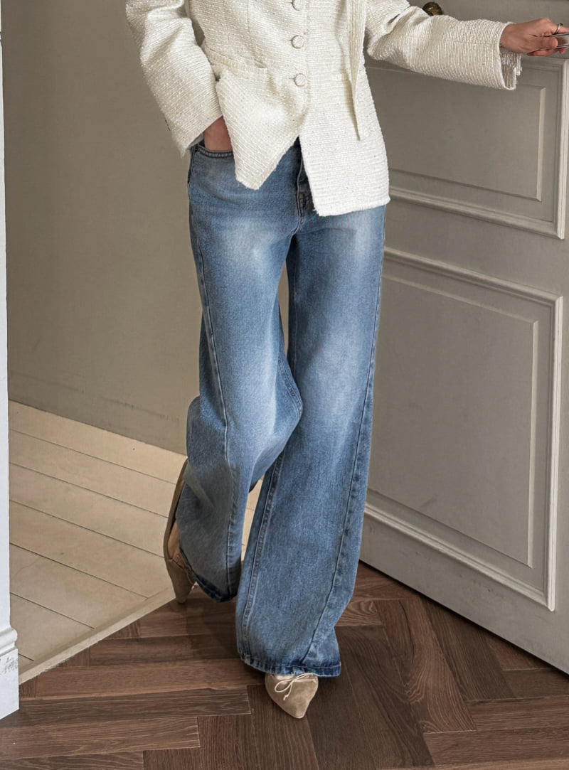 Foundation - Korean Women Fashion - #momslook - All Day Denim Pants - 9