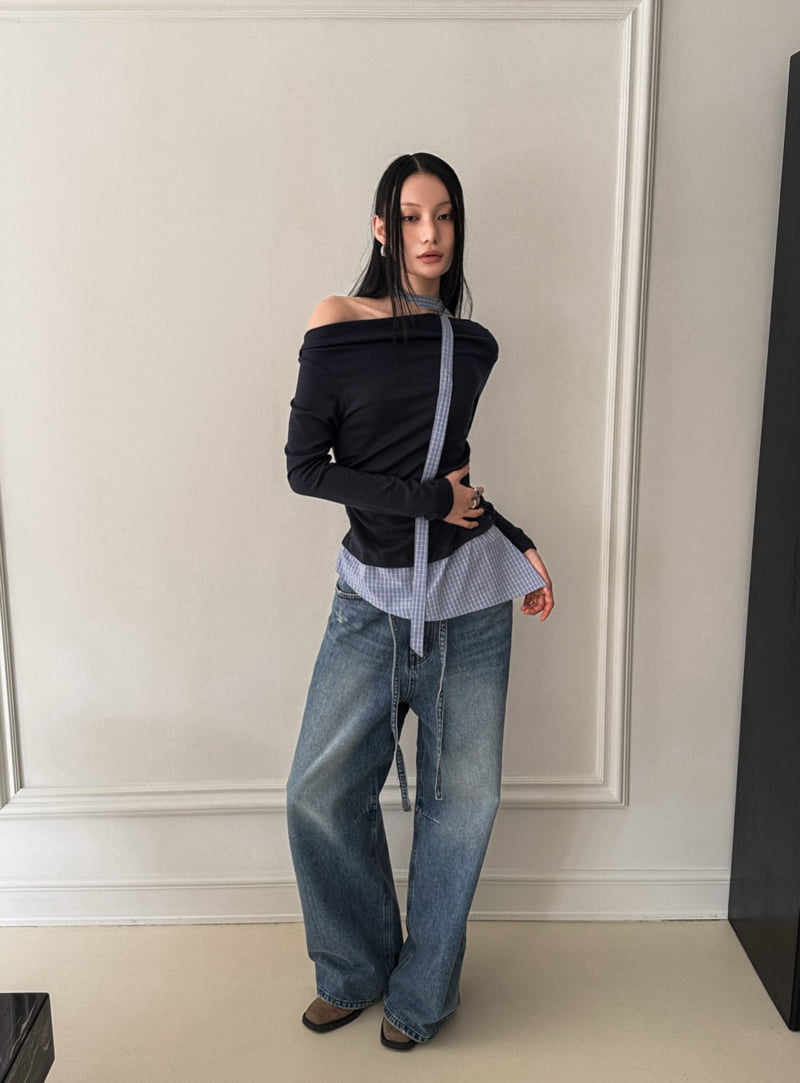 Foundation - Korean Women Fashion - #womensfashion - Willy Tie Tee - 4