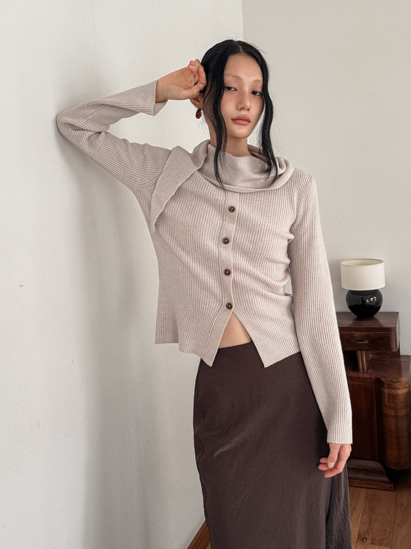 Foundation - Korean Women Fashion - #momslook - Sand Muffler Knit - 7