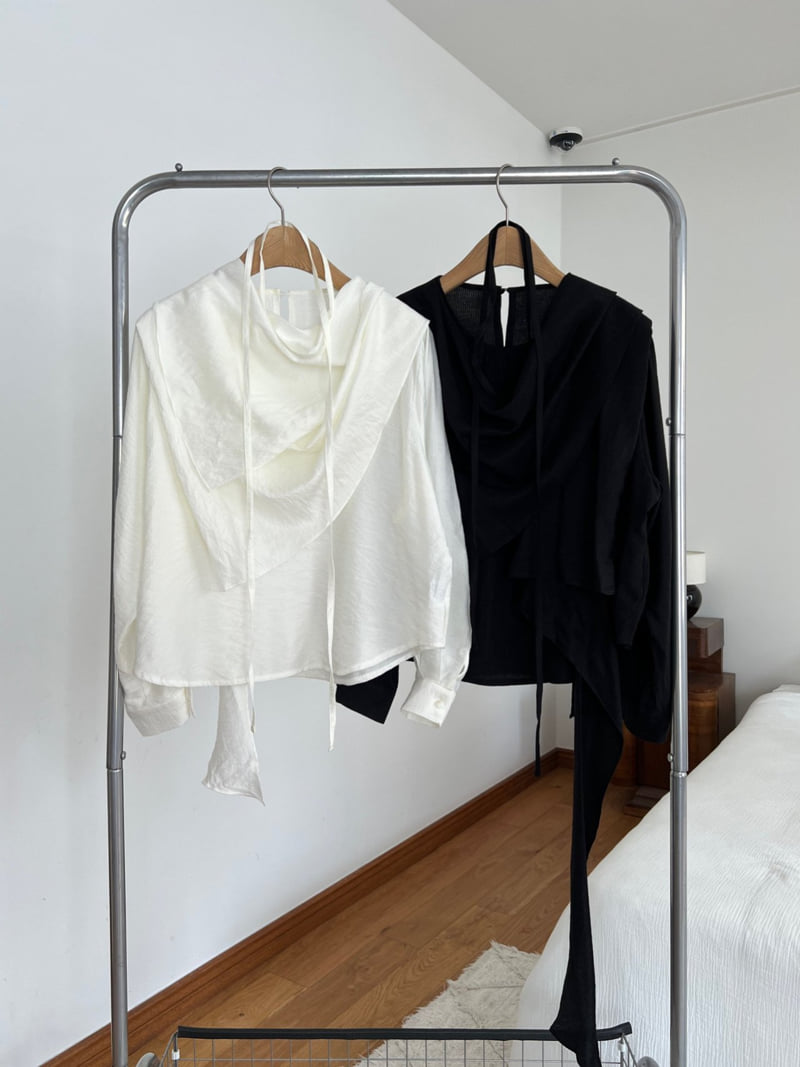 Foundation - Korean Women Fashion - #momslook - Scarf Blouse