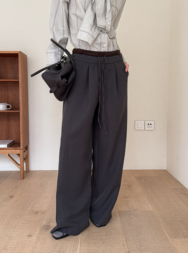 Foundation - Korean Women Fashion - #momslook - Cigarette Band Slacks - 10