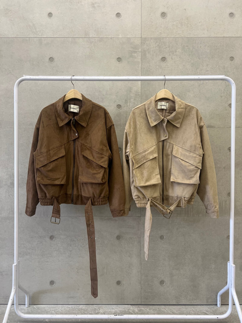 Foundation - Korean Women Fashion - #momslook - Bread Suede Set - 2