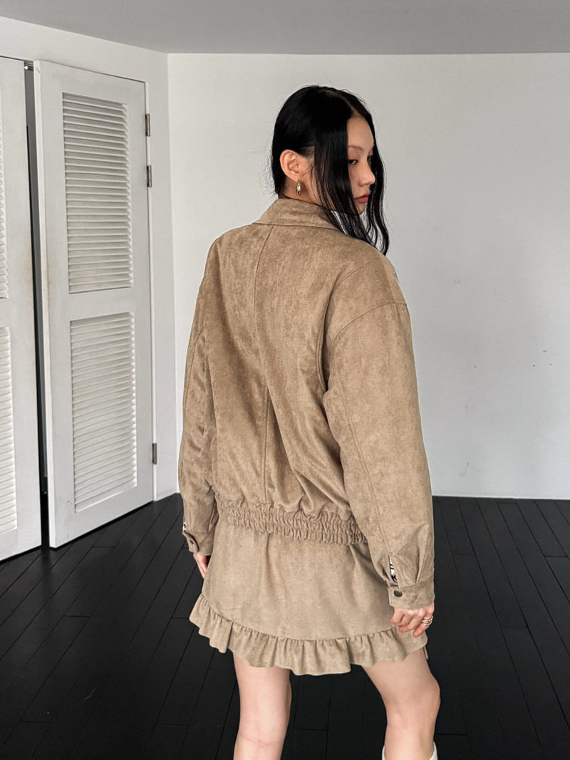 Foundation - Korean Women Fashion - #momslook - Bread Suede Set - 6