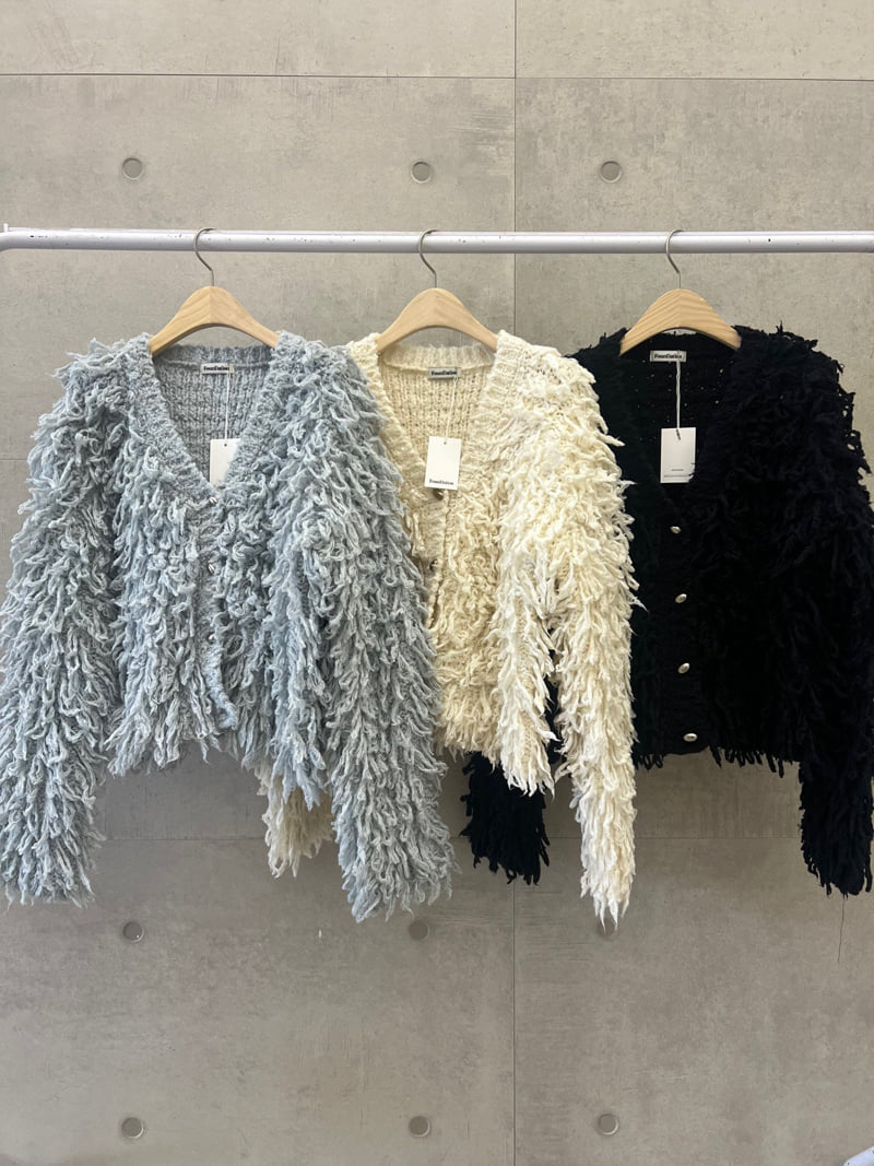 Foundation - Korean Women Fashion - #momslook - Pla Tassel Cardigan