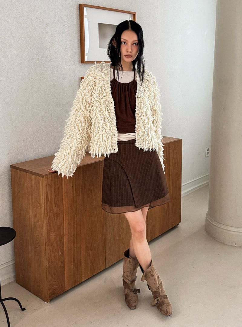 Foundation - Korean Women Fashion - #momslook - Faye Mini Wrap Skirt - 11