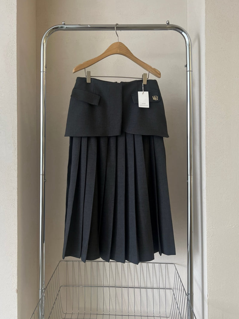 Foundation - Korean Women Fashion - #momslook - Phantom Pleated Skirt - 2