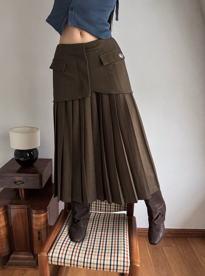 Foundation - Korean Women Fashion - #momslook - Phantom Pleated Skirt - 8
