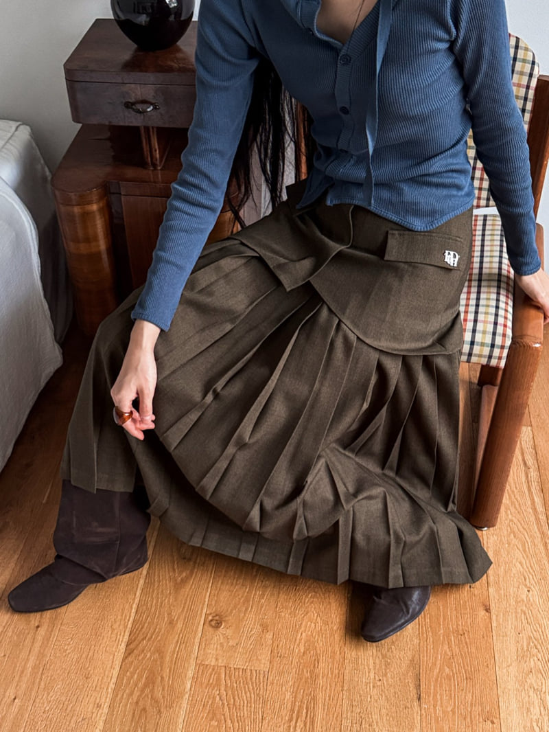 Foundation - Korean Women Fashion - #momslook - Phantom Pleated Skirt - 9