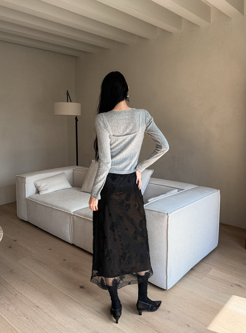 Daisy Lace Skirt by Foundation for Women - view 10