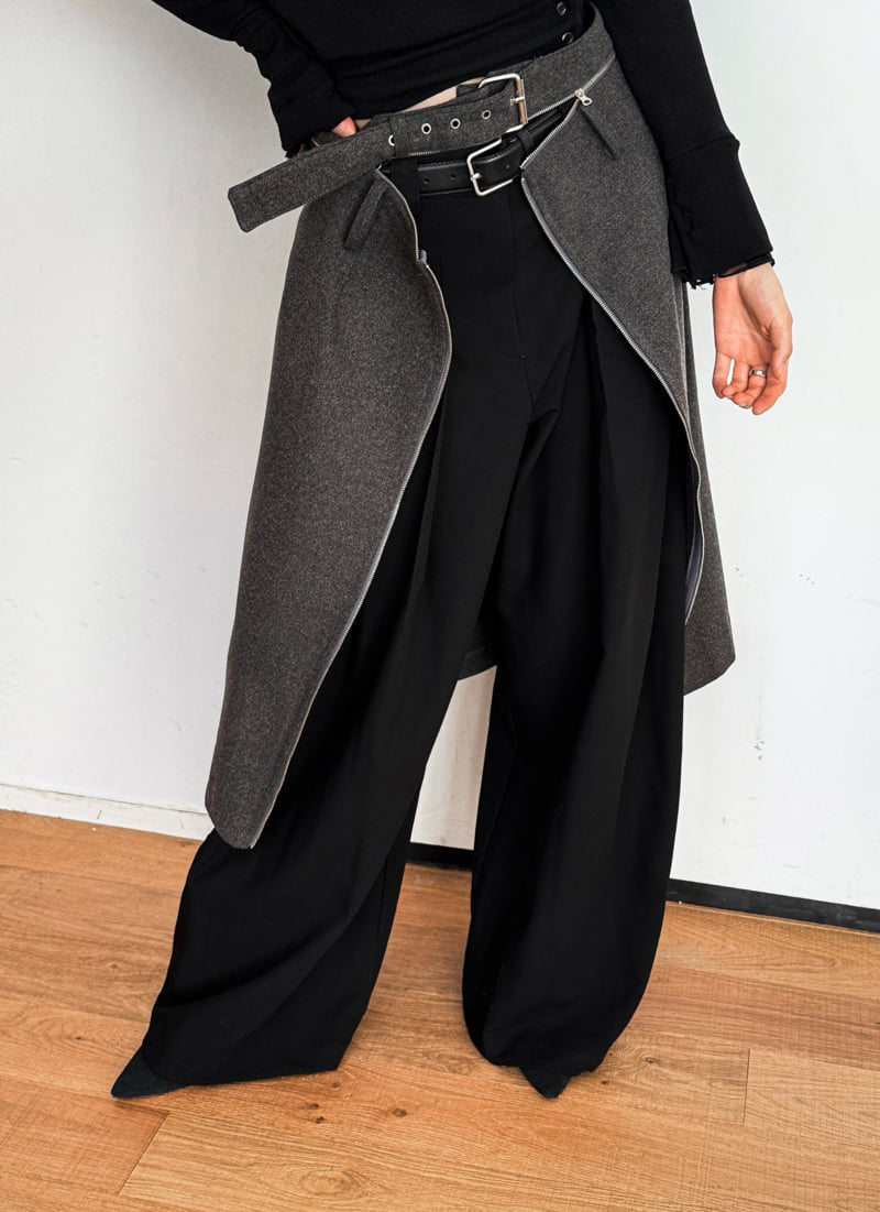 Foundation - Korean Women Fashion - #momslook - Maid Pleated Pants - 9
