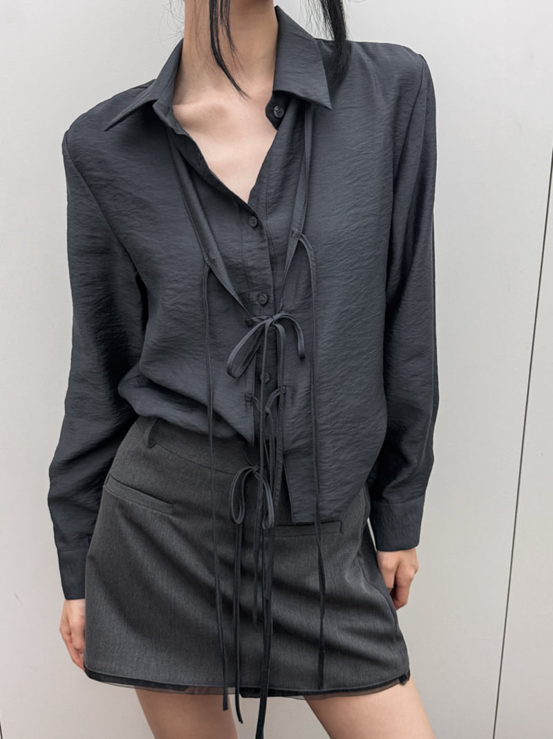 Foundation - Korean Women Fashion - #romanticstyle - Metis Double Blouse - 7