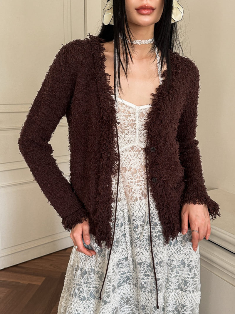Foundation - Korean Women Fashion - #shopsmall - Floppy Cardigan - 11