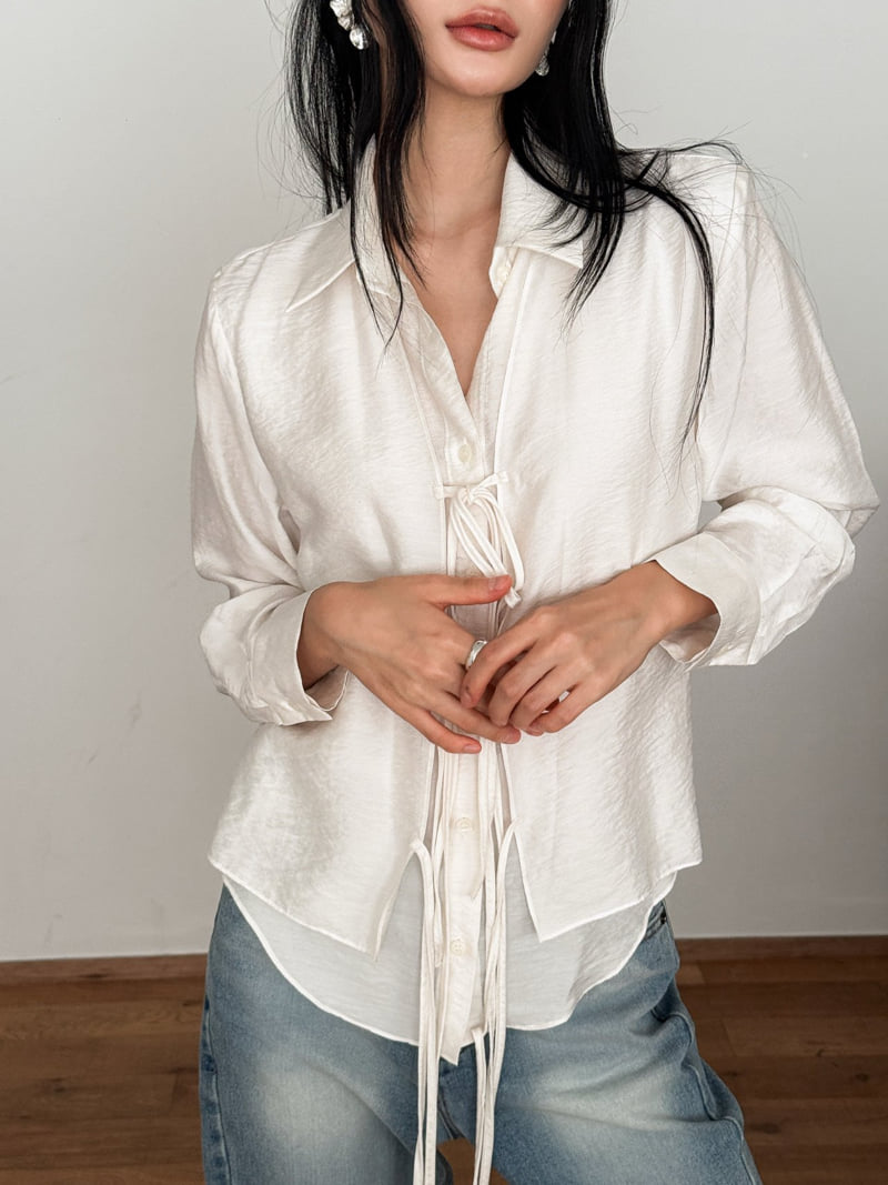 Foundation - Korean Women Fashion - #thatsdarling - Metis Double Blouse - 9