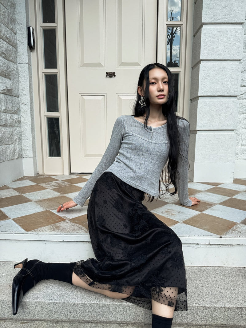 Daisy Lace Skirt by Foundation for Women - view 8