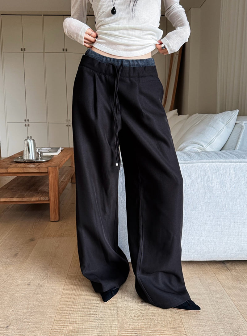 Foundation - Korean Women Fashion - #thelittlethings - Cigarette Band Slacks - 7