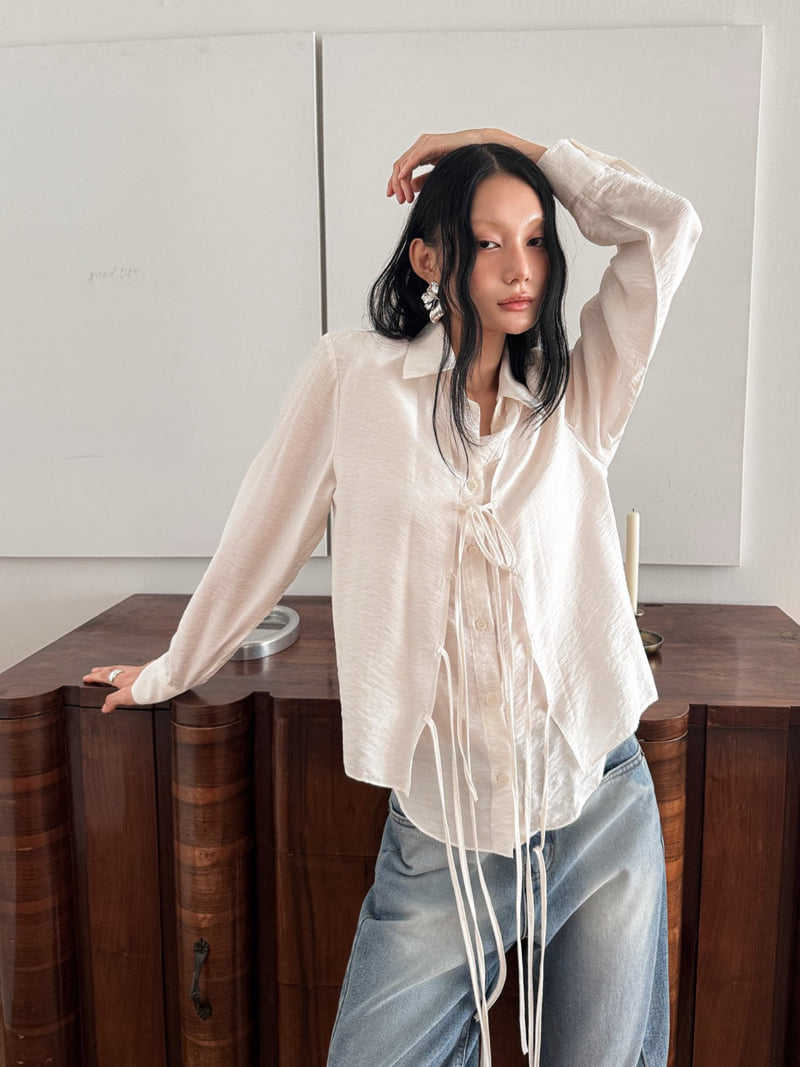 Foundation - Korean Women Fashion - #thelittlethings - Metis Double Blouse - 10