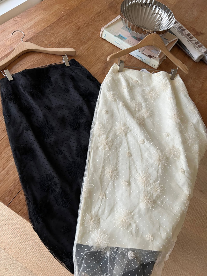 Daisy Lace Skirt by Foundation for Women - view 2