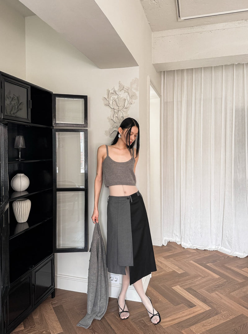 Foundation - Korean Women Fashion - #vintagekidsstyle - Mild Wrap Skirt - 11