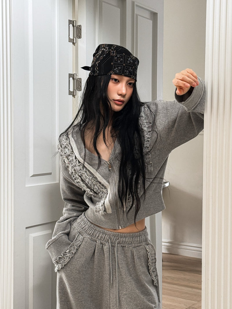 Foundation - Korean Women Fashion - #vintageinspired - Frill Set - 4