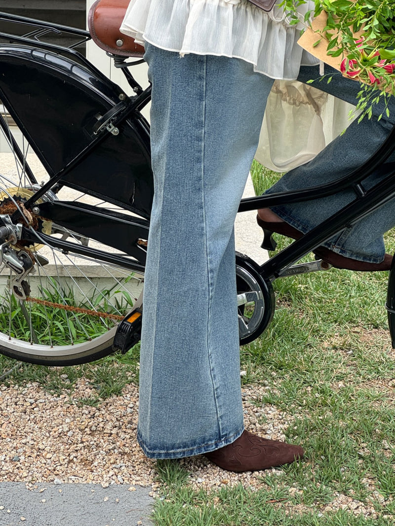 Foundation - Korean Women Fashion - #womensfashion - All Day Denim Pants - 8