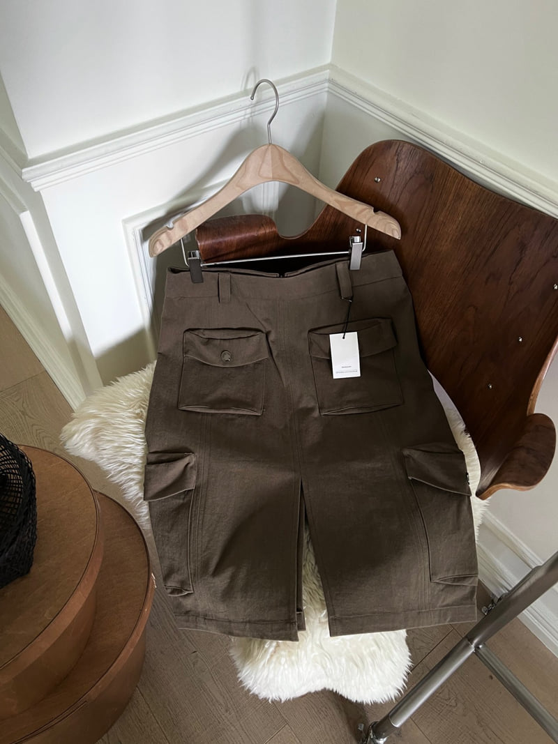 Foundation - Korean Women Fashion - #womensfashion - Brick Cargo Skirt - 3