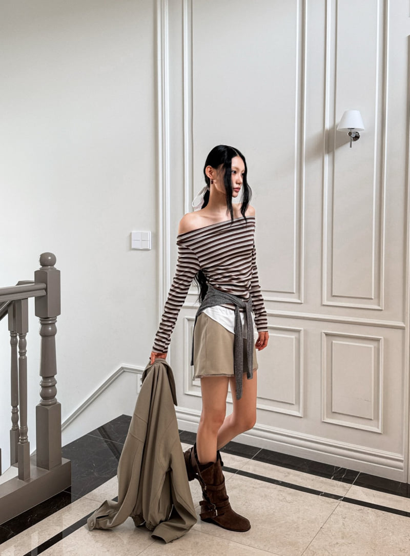 Foundation - Korean Women Fashion - #womensfashion - Willy Tie Tee - 11