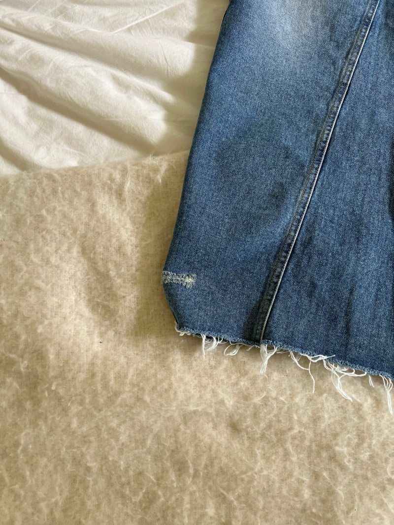 Foundation - Korean Women Fashion - #womensfashion - Rito Denim Skirt - 3