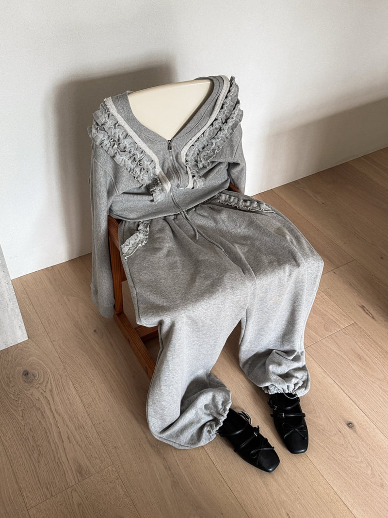 Foundation - Korean Women Fashion - #womensfashion - Frill Set - 12