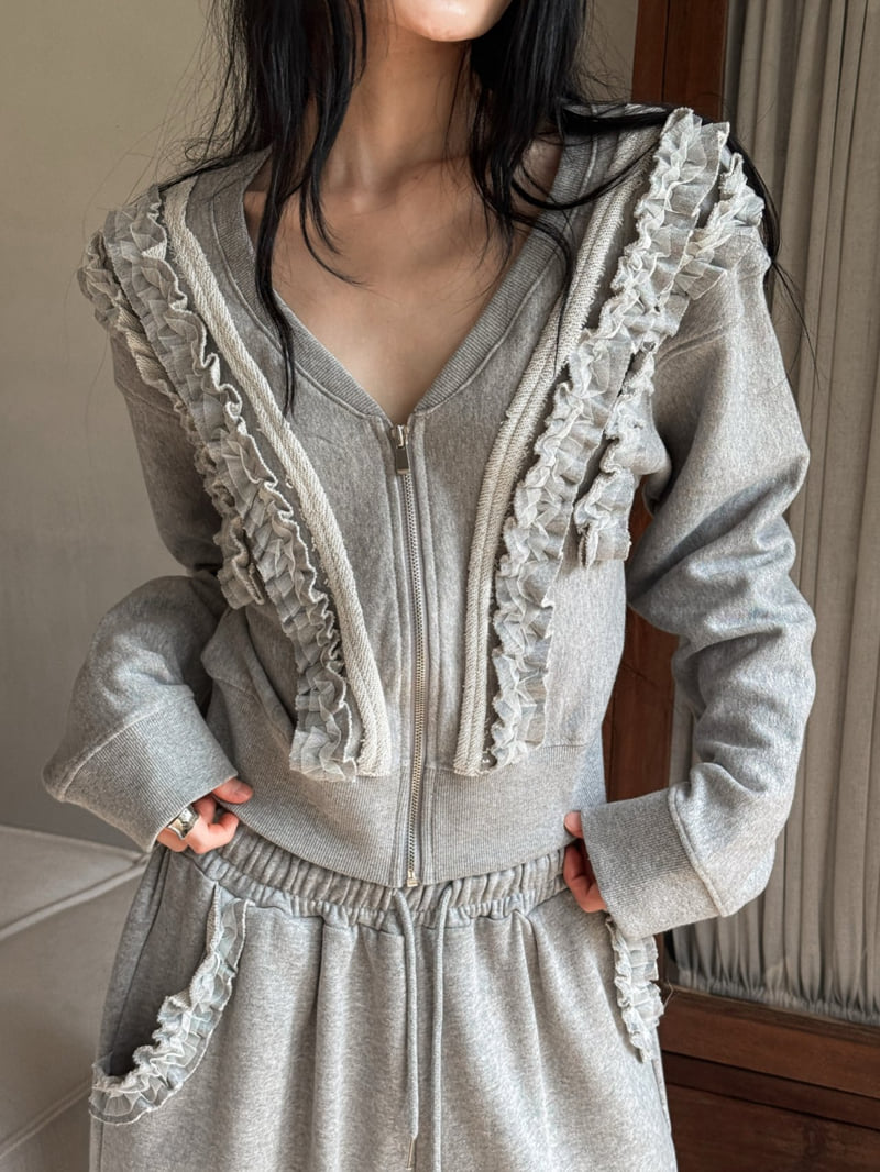 Foundation - Korean Women Fashion - #womensfashion - Frill Set - 2