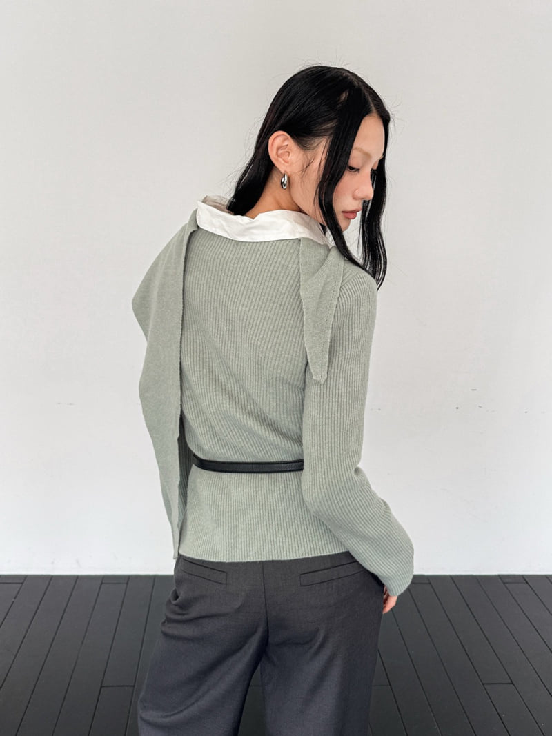 Foundation - Korean Women Fashion - #womensfashion - Sand Muffler Knit - 10
