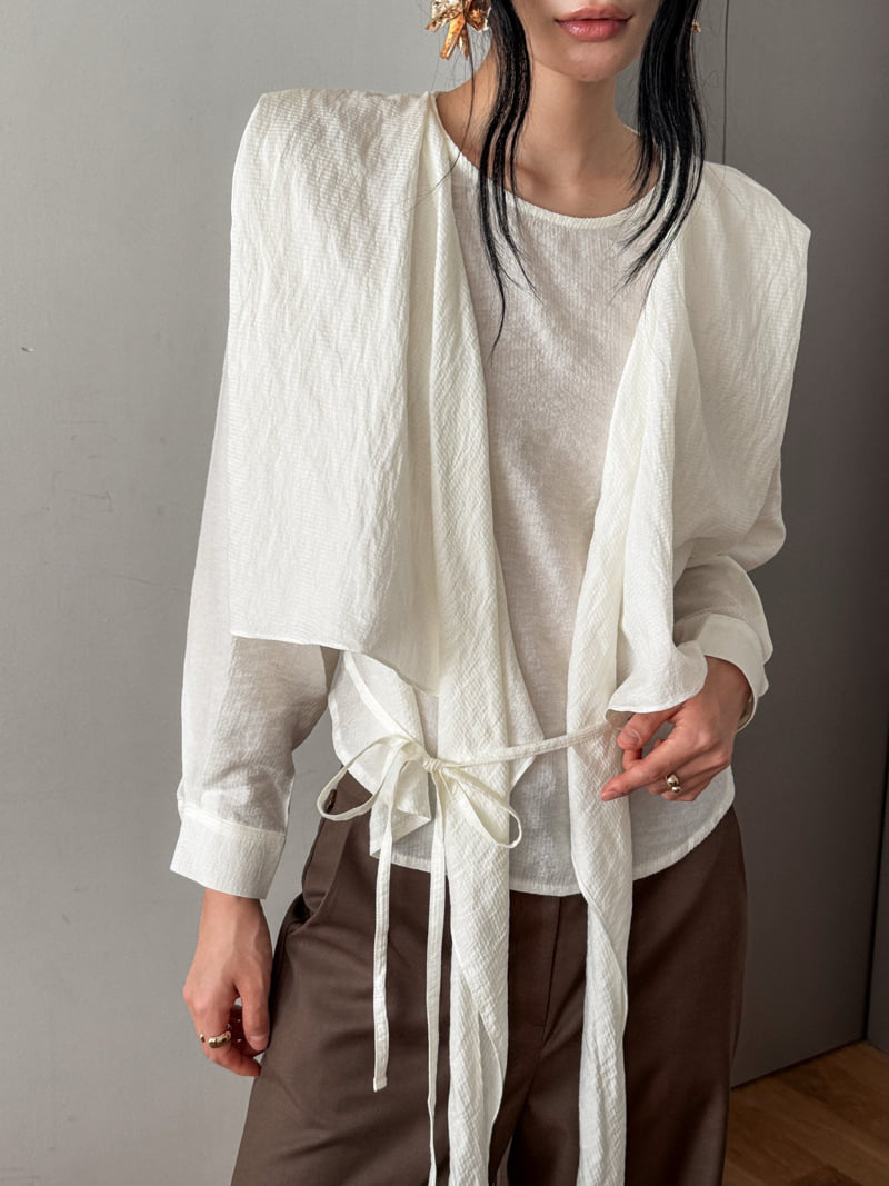 Foundation - Korean Women Fashion - #womensfashion - Scarf Blouse - 10