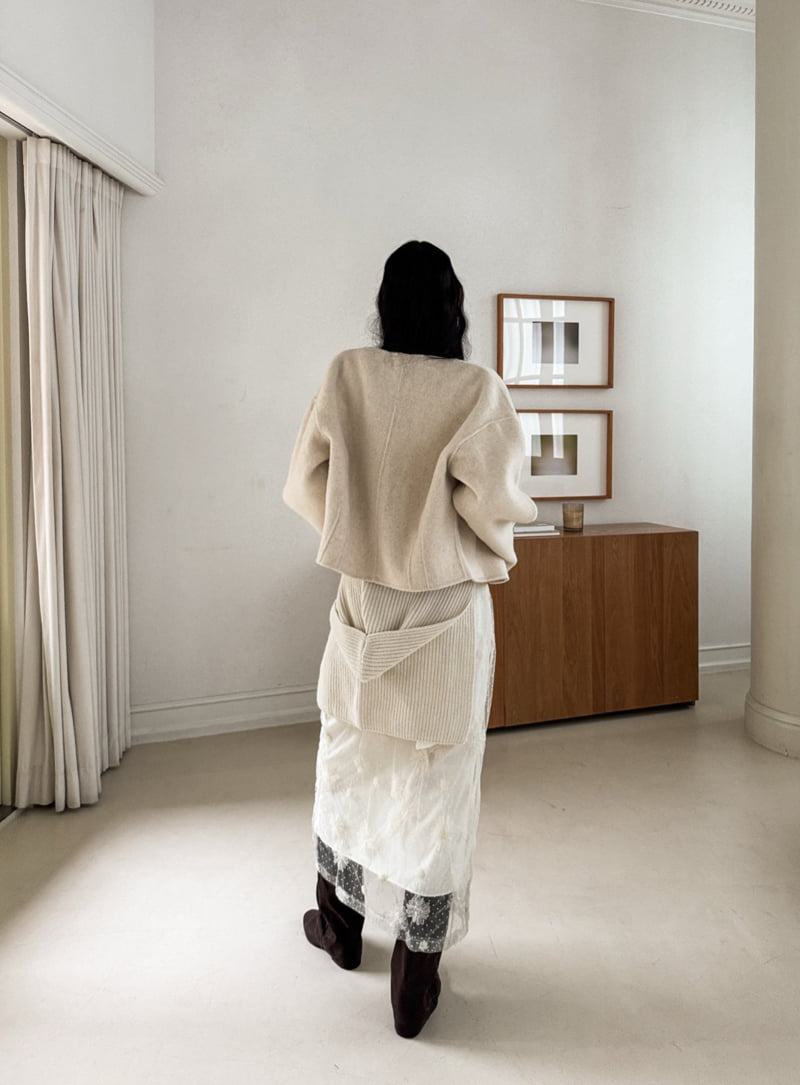 Foundation - Korean Women Fashion - #momslook - Woolly Handmade Short Jacket - 4