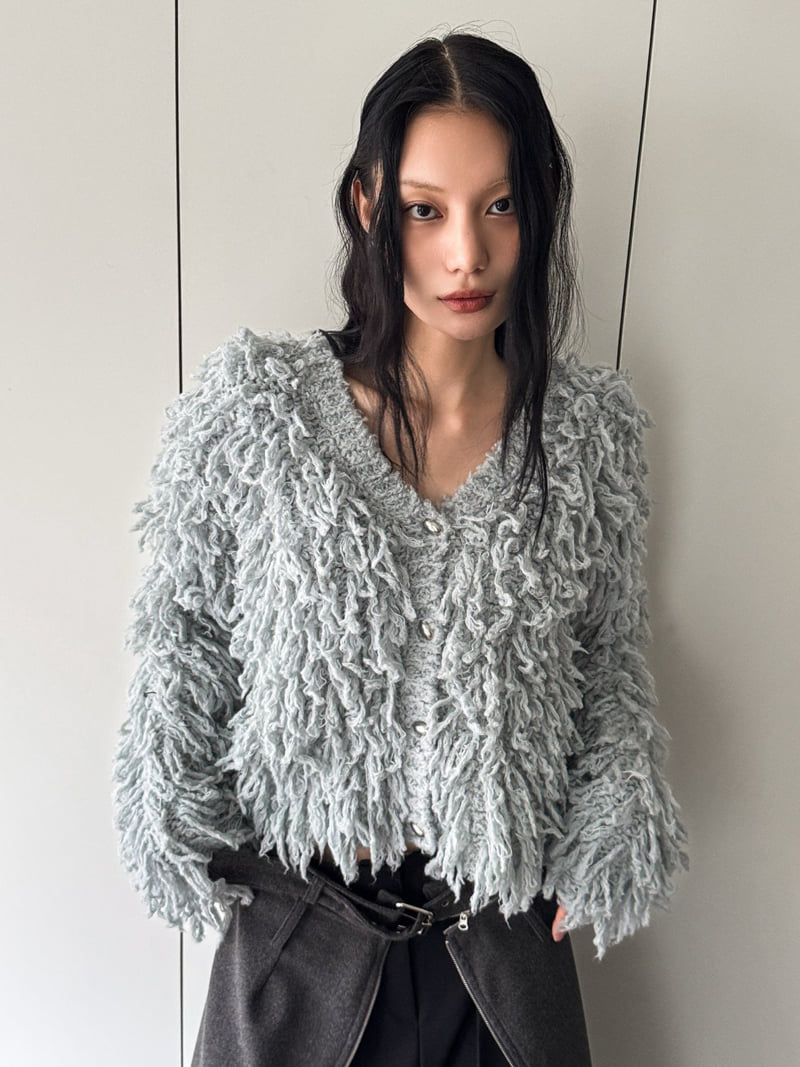 Foundation - Korean Women Fashion - #womensfashion - Pla Tassel Cardigan - 8