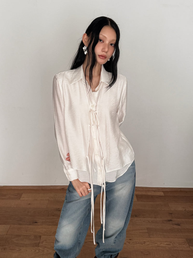Foundation - Korean Women Fashion - #womensfashion - Metis Double Blouse - 12