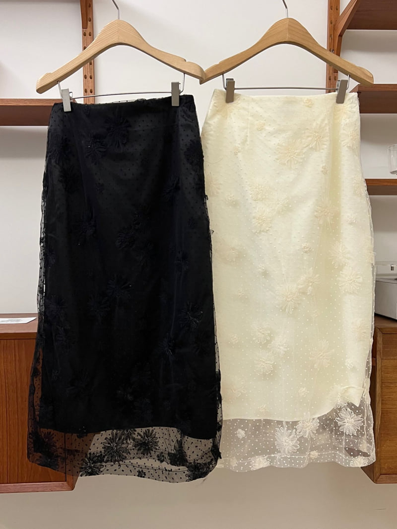 Daisy Lace Skirt by Foundation for Women - view 1