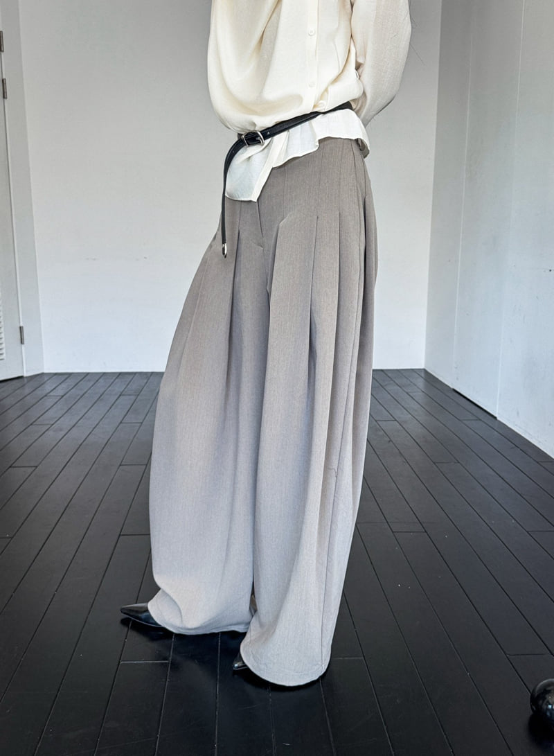 Foundation - Korean Women Fashion - #womensfashion - Maid Pleated Pants - 10