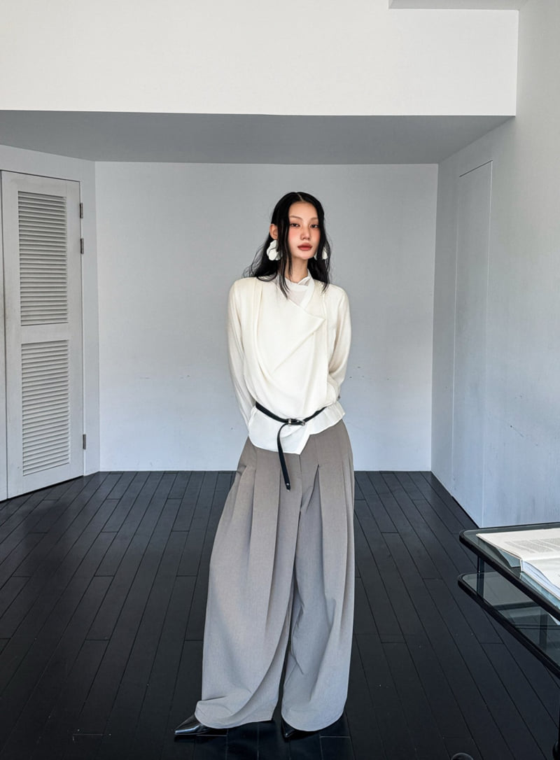 Foundation - Korean Women Fashion - #womensfashion - Maid Pleated Pants - 12
