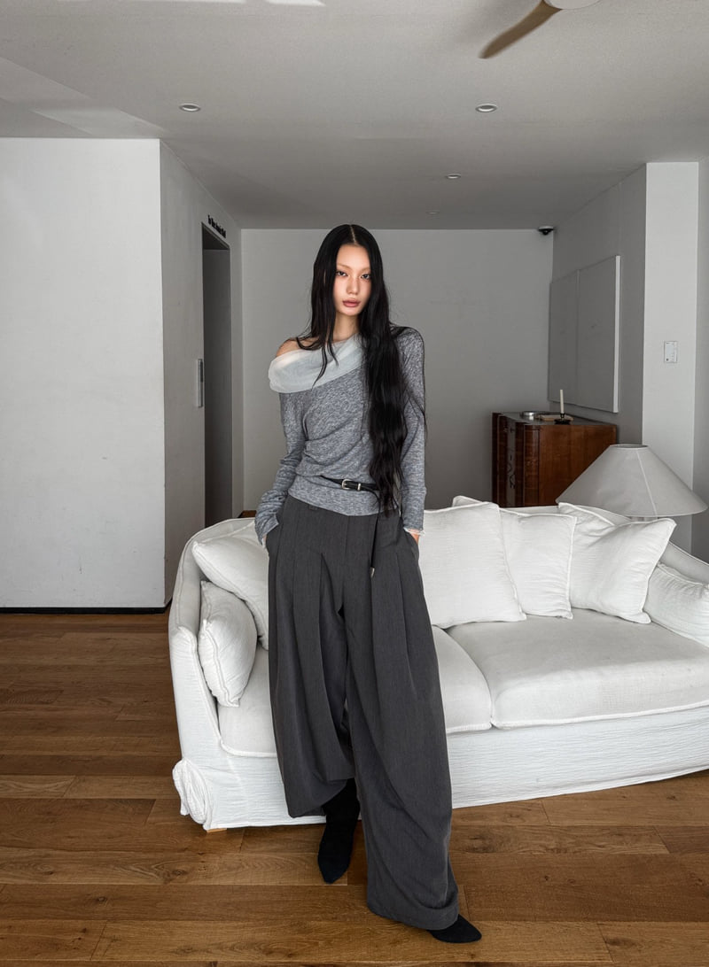 Foundation - Korean Women Fashion - #womensfashion - Maid Pleated Pants - 6