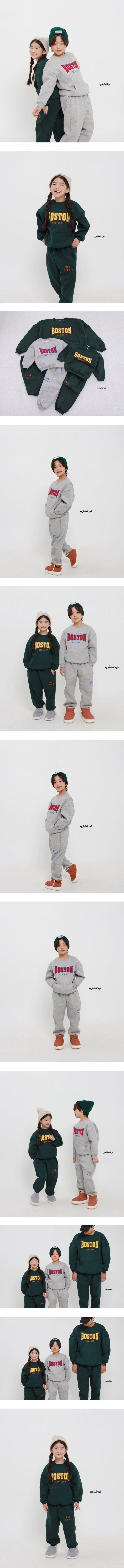 Ggomenge - Korean Children Fashion - #kidzfashiontrend - Boston Set (Adult) - 2