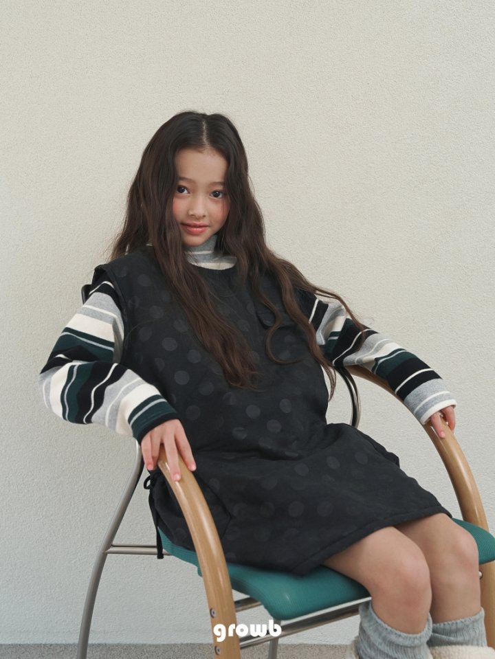 Grow B - Korean Children Fashion - #Kfashion4kids - Bonding One-piece - 9