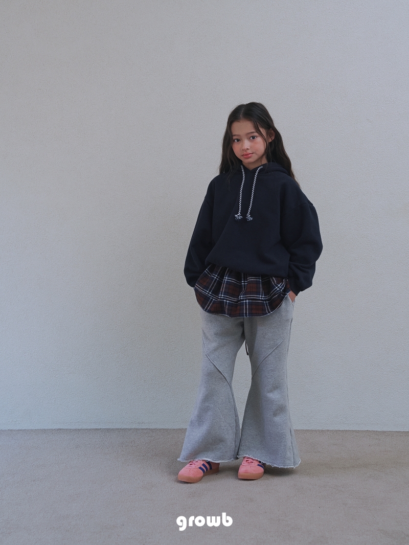 Grow B - Korean Children Fashion - #childofig - Rope Hoodie - 6