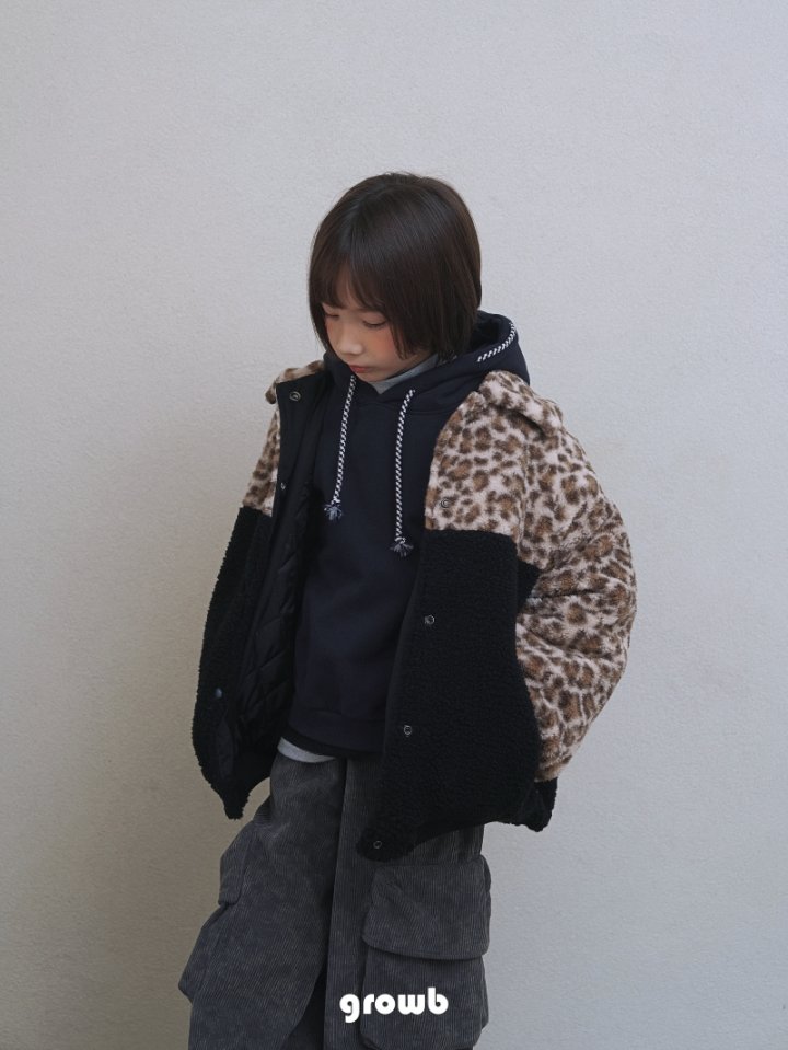 Grow B - Korean Children Fashion - #childofig - Fluffy Jacket (Junior) - 12