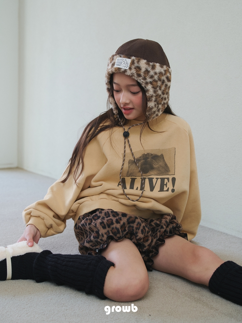 Grow B - Korean Children Fashion - #childofig - Live Sweatshirt - 5